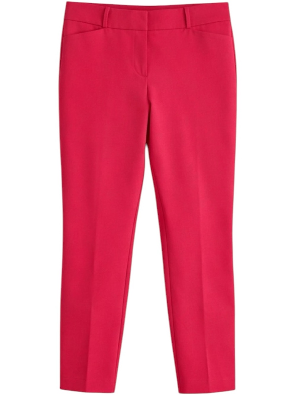 LOFT Pink Ankle Pants Size 14 Cropped Stretch Career Workwear Preppy